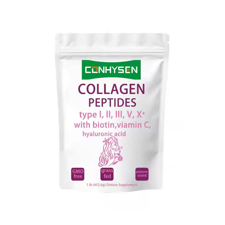 Suplementos OEM Peptídeos de Colágeno em Pó para a Pele e Cabelos Saúde articular Suporta o Antienvelhecimento