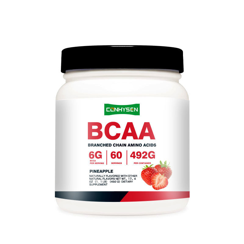 BCAA em Pó Suporte Muscular Rápido Pré-Treino para Academia para Adultos Mulheres Homens