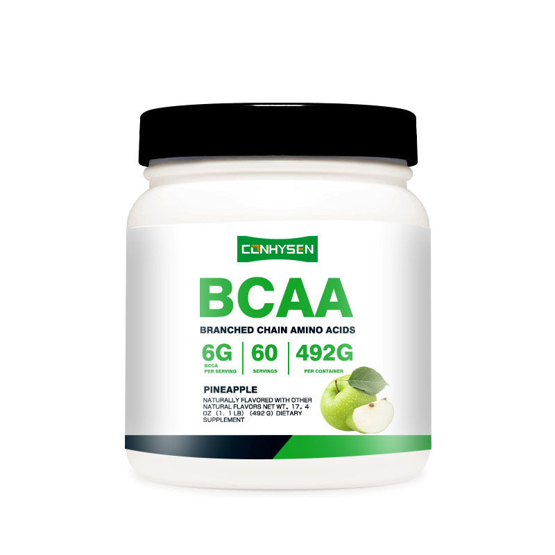 Pó de BCAA para Nutrição Esportiva e Cuidados com a Saúde Suporta Crescimento Muscular Bebida Energética