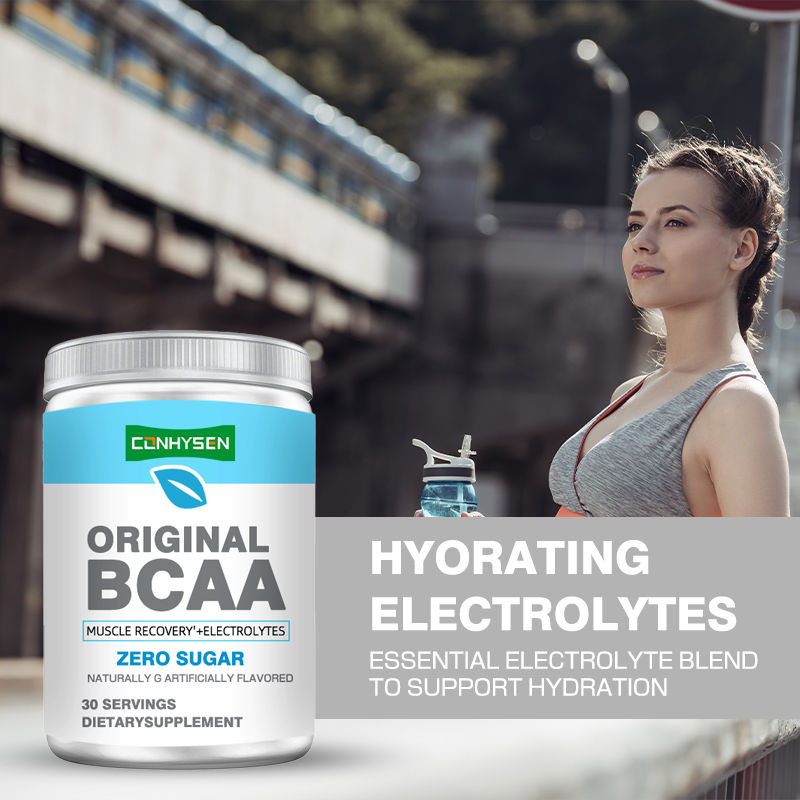BCAA em Pó Sabor Doce para Recuperação Muscular Pós-Treino Bebida em Pó com Vitamina B6