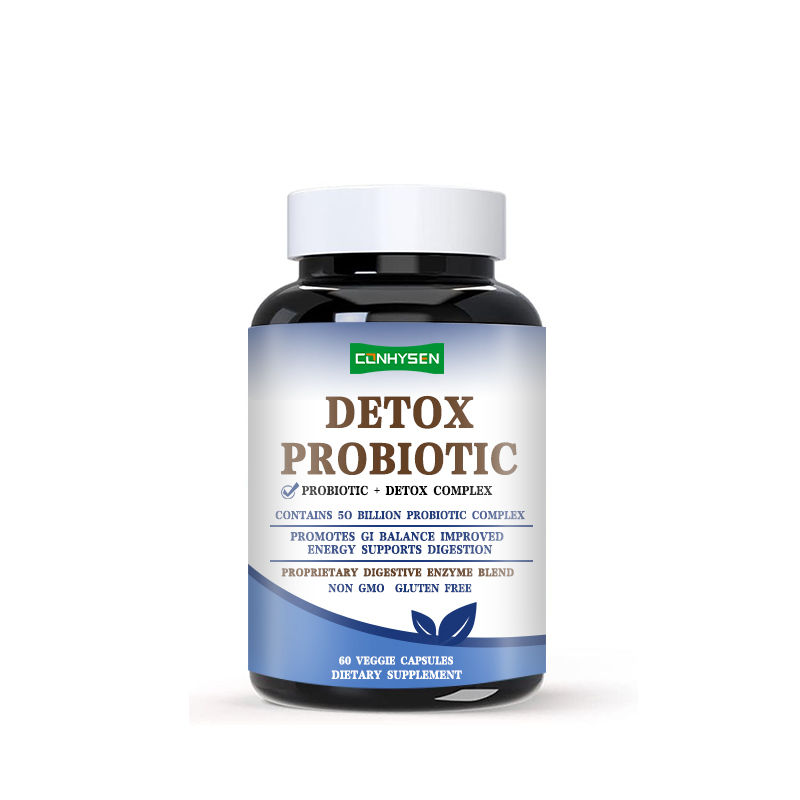 Cápsulas de Probióticos Detox Premium Personalizadas Melhoram os Níveis de Energia Formulado Para Mulheres e Homens