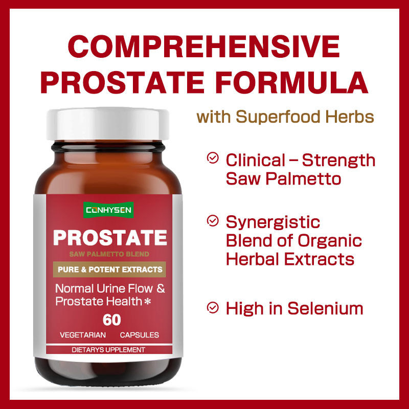 Cápsulas de Saw Palmetto para a Próstata Suporte ao Fluxo Urinário Normal para Homens