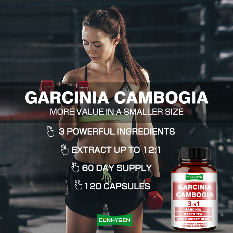 Garcinia Cambogia cápsulas de fábrica direta com feijão branco apoia a força produtos de emagrecimento