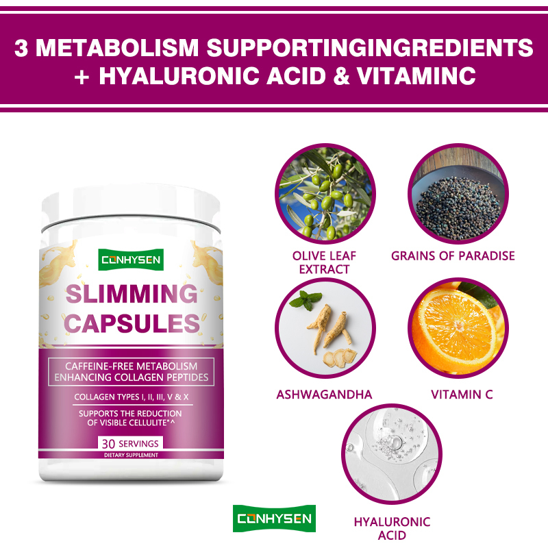 Fabricante de Suplementos Cápsulas de Emagrecimento Aprimoramento de Peptídeos de Colágeno 5 Tipos de Suplemento de Colágeno