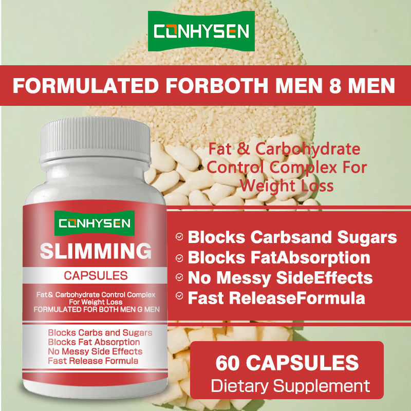 Cápsulas de Emagrecimento de Marcas Próprias Cápsulas de Perda de Peso Bloqueiam a Absorção de Gordura Formulado para Homens