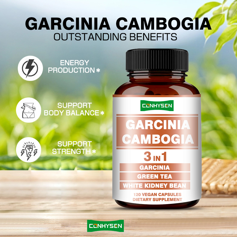 Produtos de Saúde com Rótulo Personalizado Promovem a Produção de Energia Cápsulas de Garcinia Cambogia