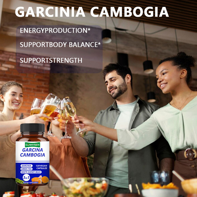 Cápsulas de Garcinia Cambogia Aumentam Energia e Força - Produtos de Saúde 3 em 1