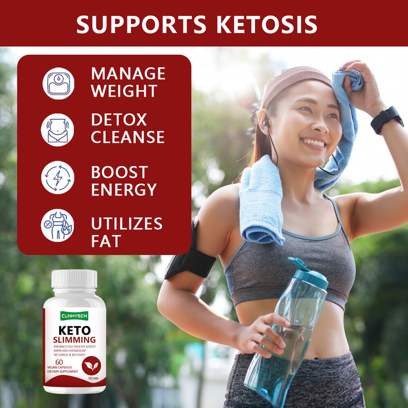Keto Capsules for Weight Control Bhb Ketones Fat burner for Women Capsulas para perda de peso
