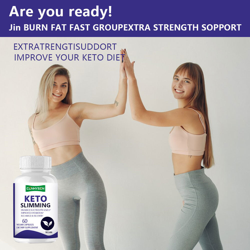 Cápsulas de Emagrecimento KETO Premium Personalizadas Produtos de Saúde Gerenciamento de Peso Cápsulas Keto