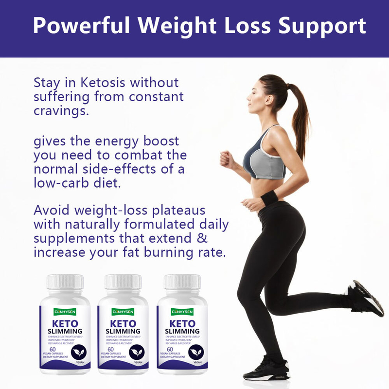 Cápsulas de Emagrecimento KETO Premium Personalizadas Produtos de Saúde Gerenciamento de Peso Cápsulas Keto