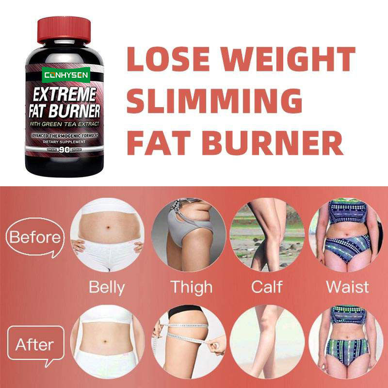 Extremo queimador de gordura termogênico com extrato de chá verde