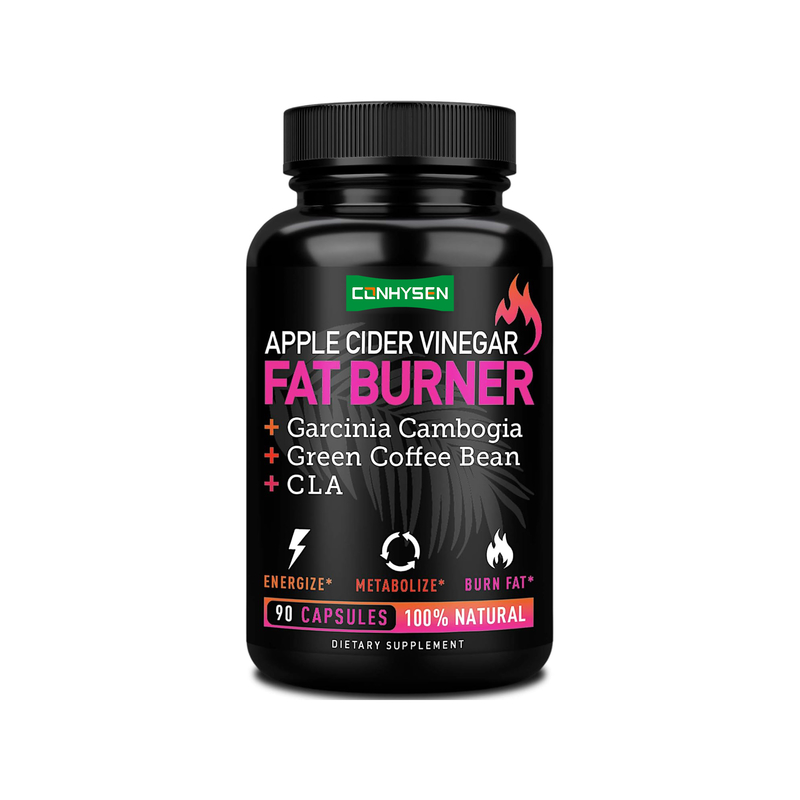 Queimador de Gordura com Vinagre de Maçã, Garcinia Cambogia, Grãos de Café Verde, Keto, Paleo, Controla o Apetite, Apoia o Metabolismo