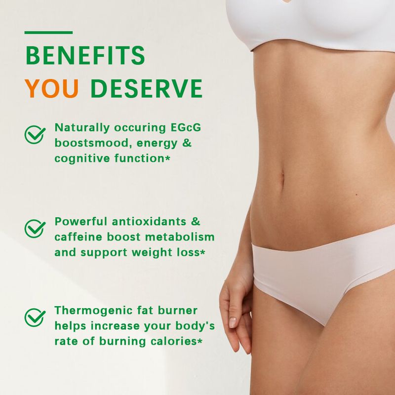 Cápsulas de Suporte para Queima de Gordura Abdominal Queimador de Gordura Cápsulas de Emagrecimento Formulado para Mulheres e Homens