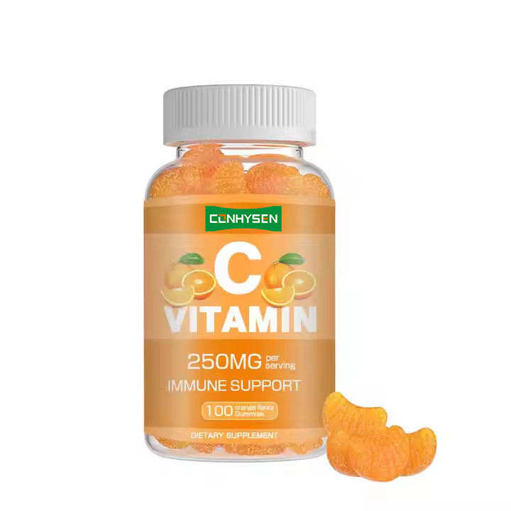 OEM ODM Vitaminas C Gummies 60 Fortalecer Sistema Imunológico Suplemento de Vitaminas para Adultos Vitaminas C Doces