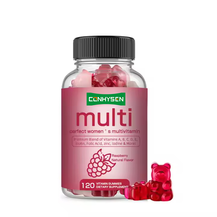 Multivitamínico Goma Vitamina B Biotina Mulheres para Imunidade Suplemento de Saúde para Vitamina C Goma