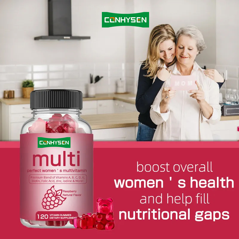 Multivitamínico Goma Vitamina B Biotina Mulheres para Imunidade Suplemento de Saúde para Vitamina C Goma