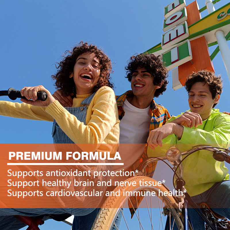 Óleo de semente preta Softgels 1000mg com Omega-3 6 9 para suporte antioxidante