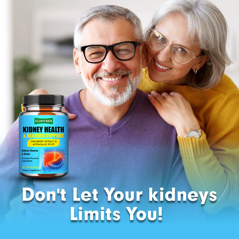 Atacado Personalizado Limpeza Renal Suporte Desintoxicação Saúde da Bexiga Função do Trato Urinário Equilíbrio de Fluidos