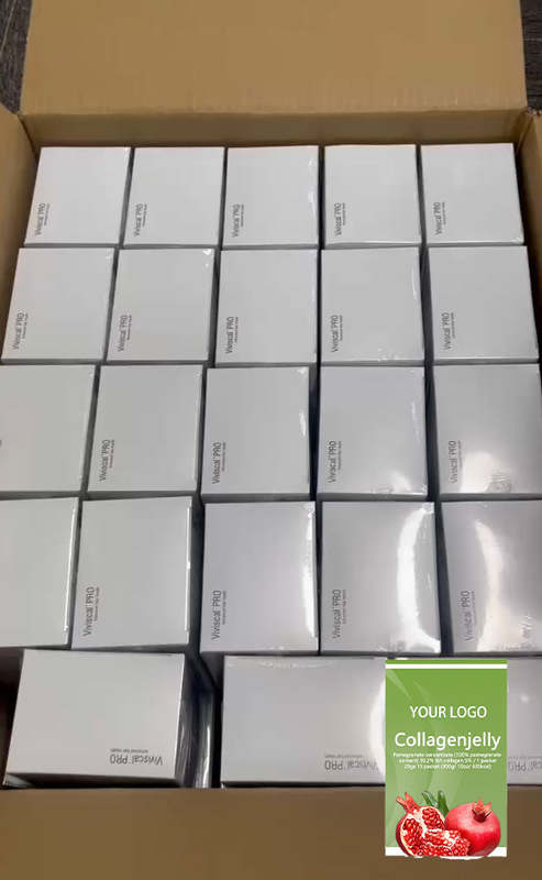 Produtos de Beleza OEM ODM Clareamento da Pele Vitamina C Glutationa Colágeno Jelly Stick