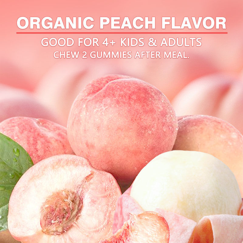 Gomas de Probióticos Prebióticos 4g OEM/ODM 60 Bilhões UFC Reforço da Imunidade e Melhoria da Saúde Intestinal com Propriedades Antioxidantes para Adultos