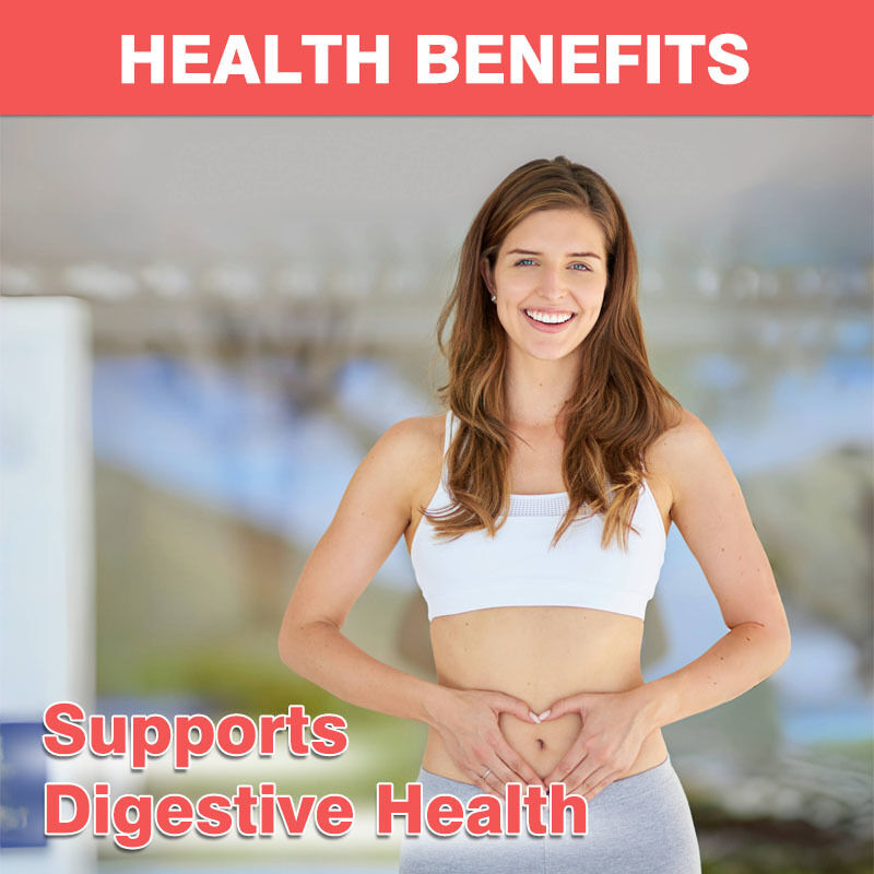 Gomas de Probióticos Prebióticos 4g OEM/ODM 60 Bilhões UFC Reforço da Imunidade e Melhoria da Saúde Intestinal com Propriedades Antioxidantes para Adultos