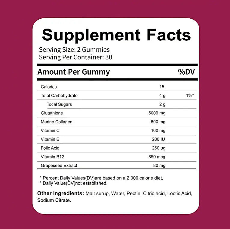 Melhores gomas branqueadoras de pele clareadoras e até mesmo de tom de pele gomas para remover manchas escuras gomas de biotina de colágeno