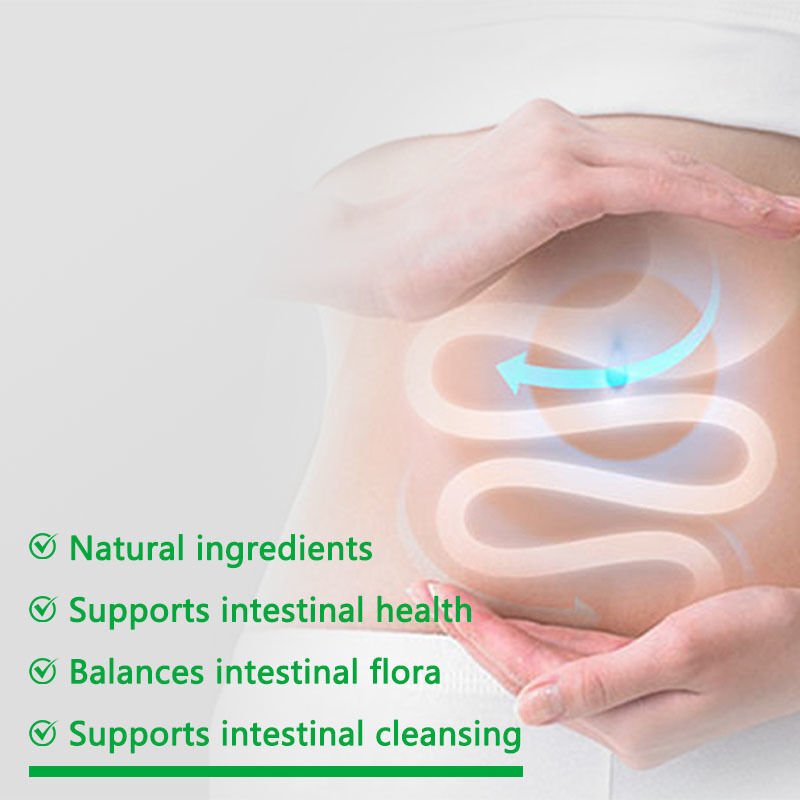 Suplemento de Saúde de Marca Própria - Cápsulas de Limpeza e Desintoxicação Intestinal de 15 Dias para Saúde Digestiva e Saúde Intestinal