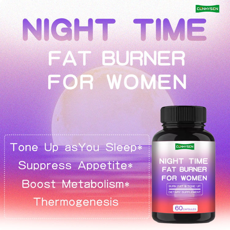 Suplemento Queimador de Gordura com Perda de Peso Efetiva Cápsulas para Perda de Peso Noturna para Mulheres Suplemento em Cápsulas