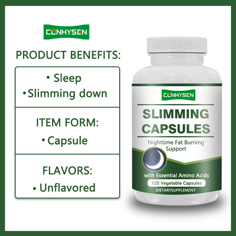 Cápsulas de Emagrecimento Private Label para Ajudar a Limpar e Desintoxicar o Corpo com L-Arginina HCL Cápsulas de Emagrecimento Fibra Dietética Herbal