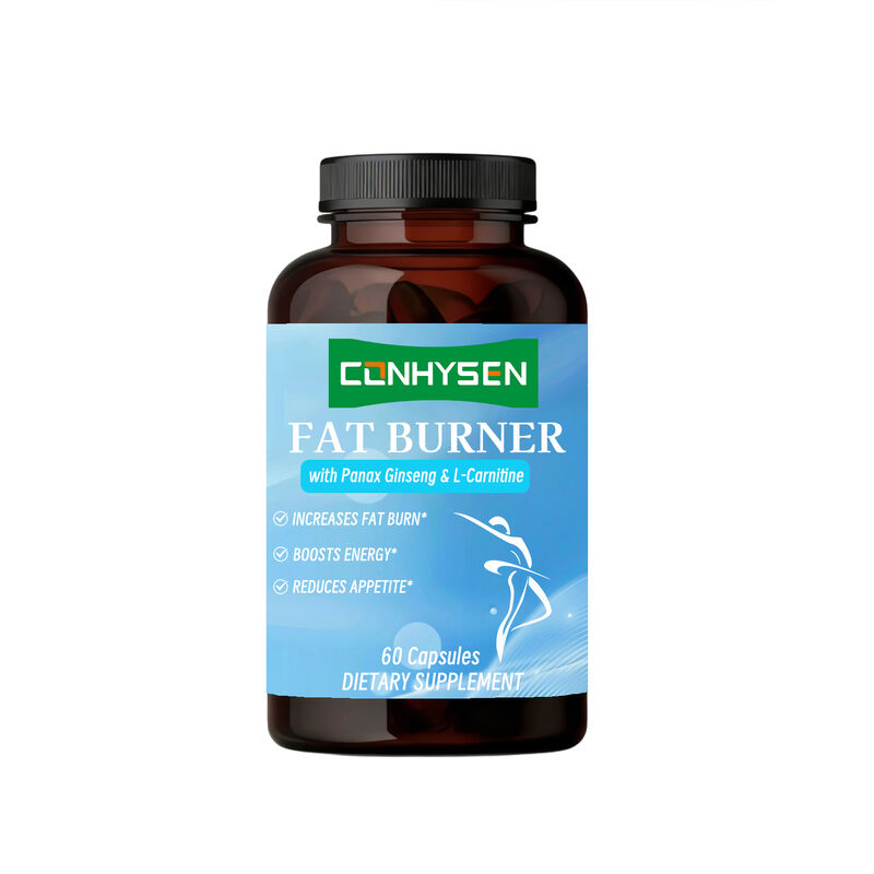 Suplementos de Fibra Dietética de Marca Própria Cápsulas Queimadoras de Gordura Produtos de Beleza Suplemento Supressor de Apetite e Energizante