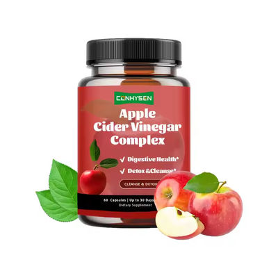Controle de Peso Suplemento de Vinagre de Sidra de Maçã Cápsulas Dietéticas Fornecedor de Marca Privada
