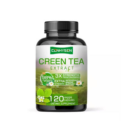 OEM ODM cápsulas de chá verde orgânico para o metabolismo emagrecimento pílula queima gordura