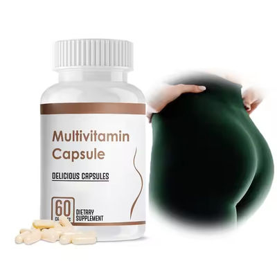 Multivitamínicos para aumento de glúteos Suplemento de cápsulas para quadril adulto e glúteos grandes