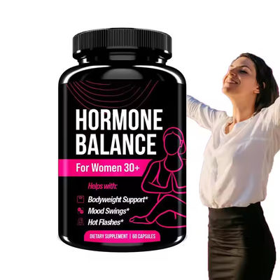 Cápsulas Orgânicas de Equilíbrio Hormonal com Extrato de Raiz de Tribulus Terrestris Ashwagandha
