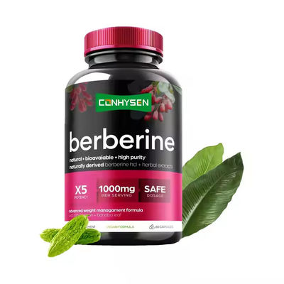 Capsulas de berberina Suplementos de metabolismo Melhorar a digestão Saúde Melão amargo