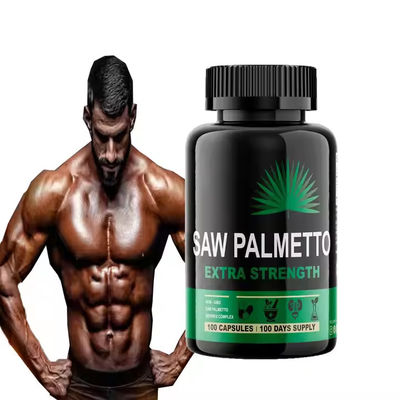 Sabor personalizado Saw Palmetto cápsulas masculinas Suplemento de saúde de força extra próstata