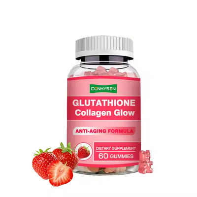 Glutationa Colágeno Glow Gummies Melhora a Elasticidade da Pele Branqueamento da Pele 2,5-3g/Gummy
