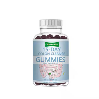 15 dias Colon Cleanse Gummies Acalma Inchaço Aliviar Constipação Fornecedor de Suplemento