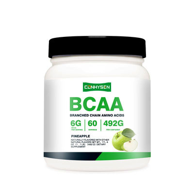 Pó de BCAA para Nutrição Esportiva e Cuidados com a Saúde Suporta Crescimento Muscular Bebida Energética