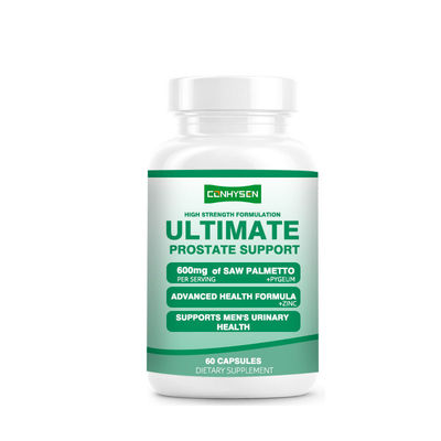 Suportes de Alta Qualidade para a Saúde Urinária Masculina Cápsulas Definitivas para a Próstata com 16 Ingredientes Naturais