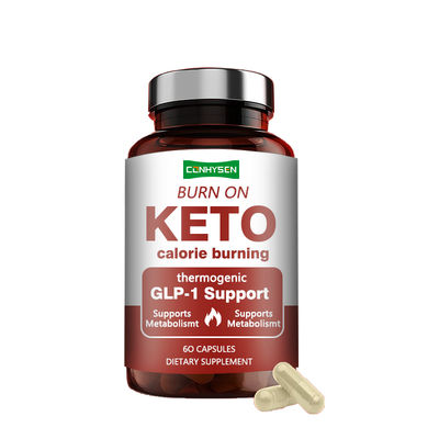 Cápsulas Keto de Personalização Aumentam a Função do Metabolismo Cápsulas de Queima de Calorias Framboesa