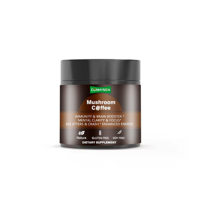 Bebida Refrescante de Preço Mais Baixo Aumenta a Energia Cogumelo Café com Cordyceps Reishi Sem Glutena