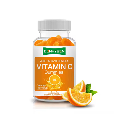 Vitamina C Extracto de frutas de laranja gomas saudáveis cabelo e reduz risco cardiovascular