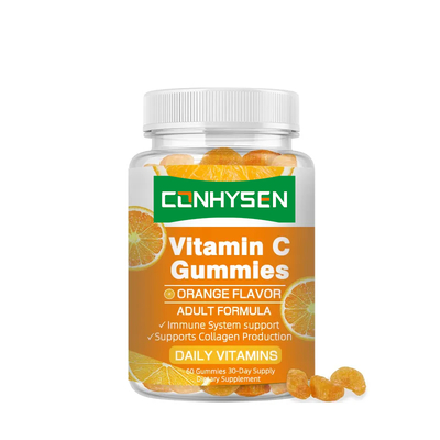 Gomas de energia halal para aumentar a imunidade OEM, fortalecer e melhorar a digestão com vitaminas C