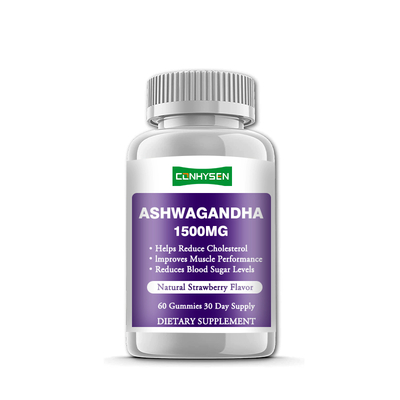 Gomas de Ashwagandha com 18 meses de validade Reduzem os Níveis de Açúcar no Sangue