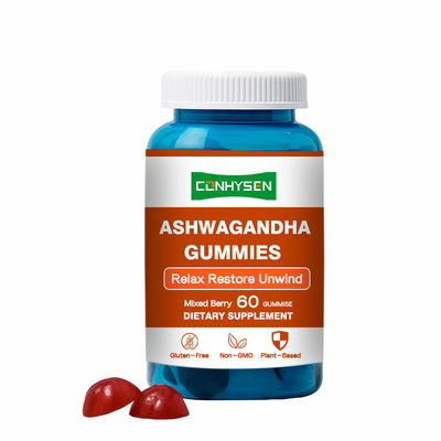 Gomas de Ashwagandha para a Função Cognitiva - Validade de 18 Meses