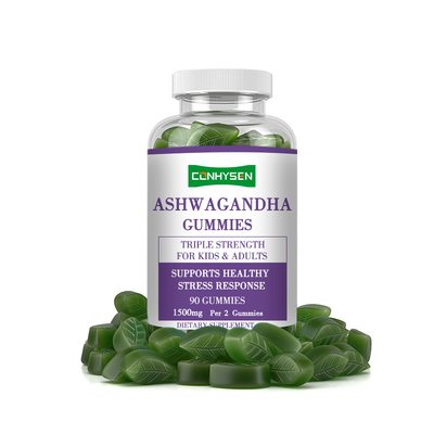 Gomas de Ashwagandha para Reforço Imunológico com Validade de 18 Meses