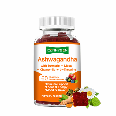 Preço por atacado Goma de Ashwagandha Suporta a Memória Focada